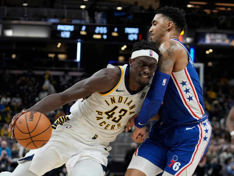 Siakam guió victoria de Pacers ante 76ers