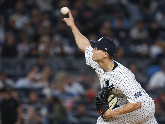 Luke Weaver con Yankees Luke Weaver. (Foto: Vincent Carchietta/USA TODAY Sports) - Yankees
