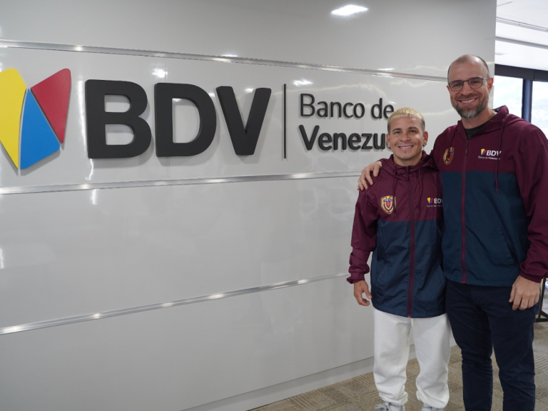 Yeferson Soteldo une fuerzas con el Banco de Venezuela