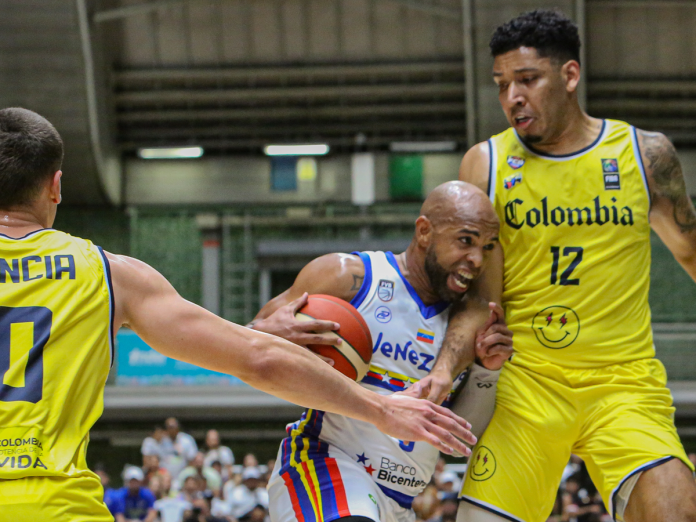 COL vs VEN Grégory Vargas. (Foto: Prensa FVB)
