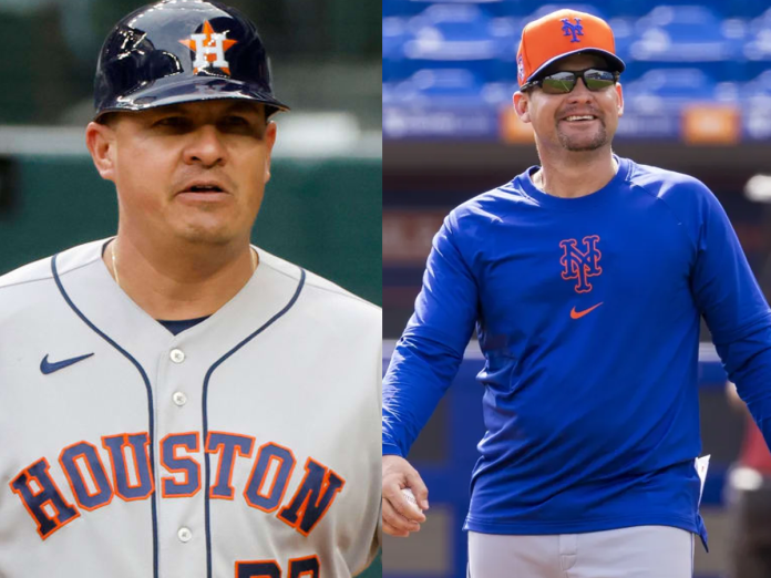 Omar López y Carlos Mendoza. (Fotos: MLB/New York Post)