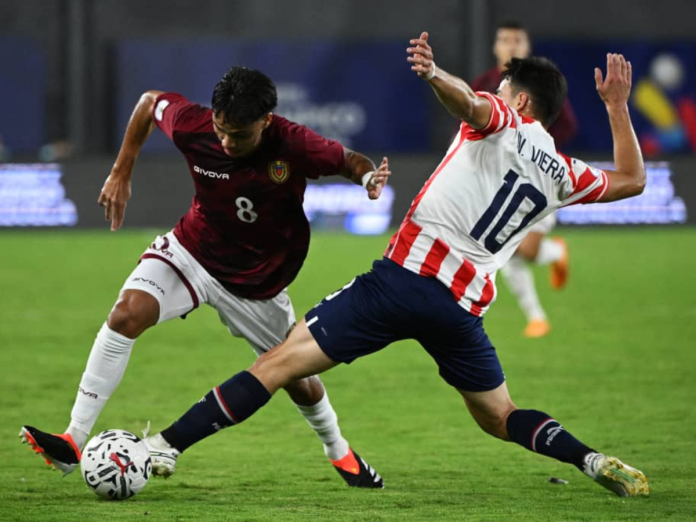 Paraguay vs Venezuela Vinotinto Sub23