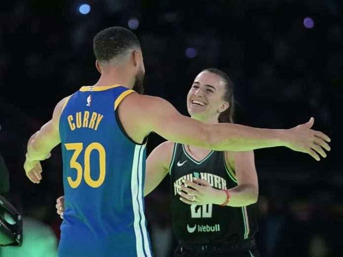Sthephen Curry y Sabrina Ionescu