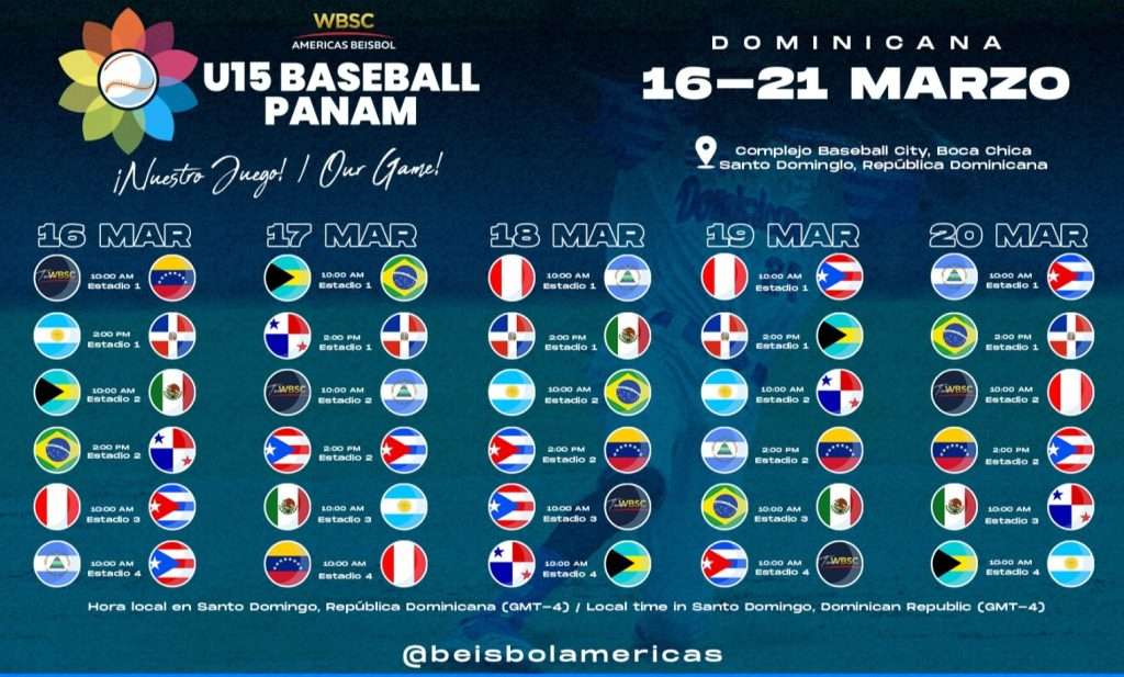 “Kid” Rodríguez se estrena como manager el sábado calendario Panamericano Sub15