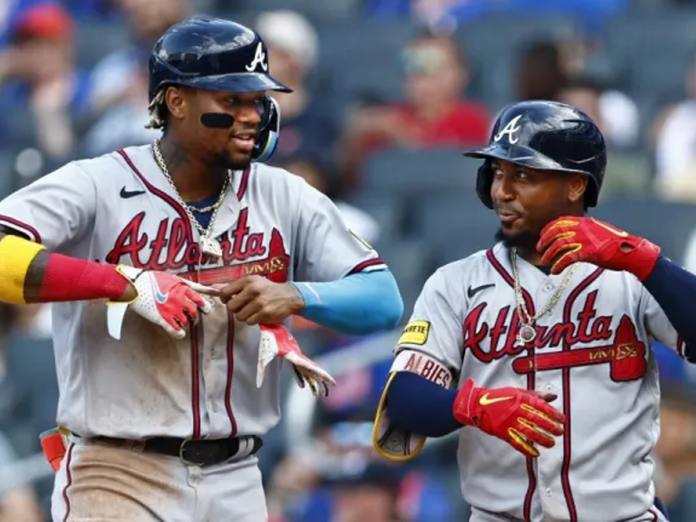 Albies y Acuña Ronald Acuña Jr. y Ozzie Albies. (Foto: Rich Schultz/Getty Images)