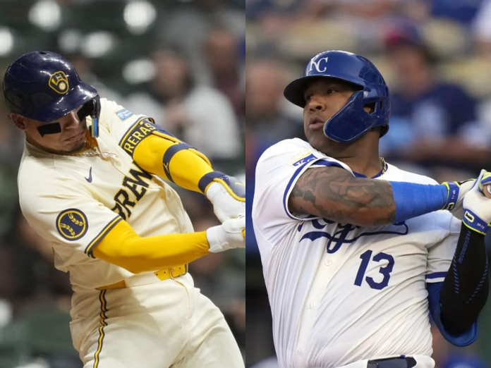 Contreras Salvador William Contreras y Salvador Pérez. (Foto: MLB/AP)