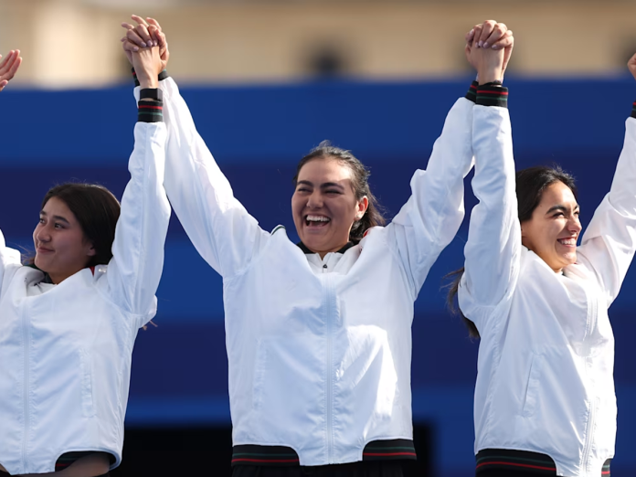 Equipo femenil de tiro con arco Equipo femenil de tiro con arco. (Foto: Getty Images)