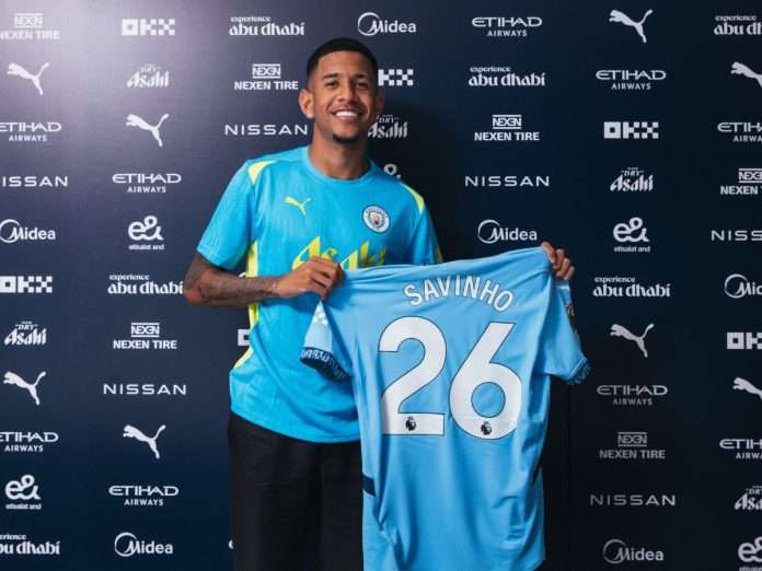 Savinho (Foto: Manchester City)