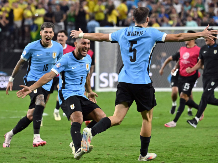 Uruguay Uruguay vs. Brasil. (Foto: AFP)