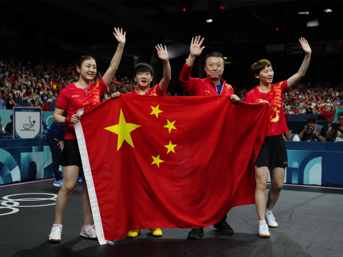 China tenis de mesa Equipo femenino China tenis de mesa. (Foto: Petros Giannakouris/AP)