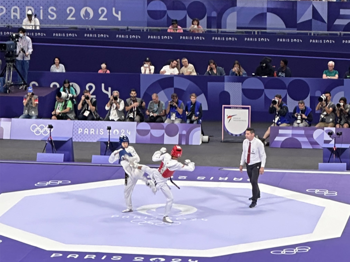 Yohandri Granado vs Tae-joon Park Yohandri Granado vs Tae-joon Park. (Foto: @OfficialCOV)