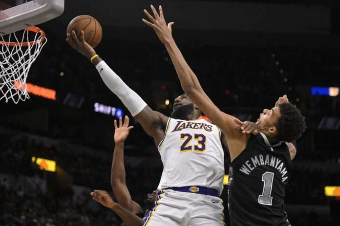 Lakers Spurs Basketball