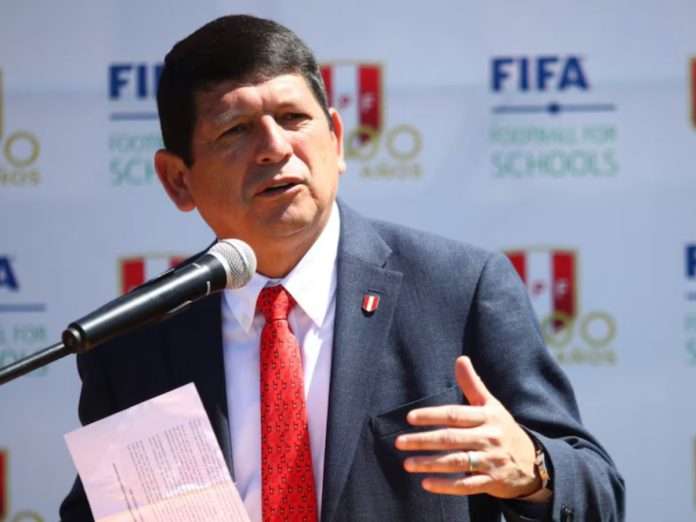 Agustín Lozano (Foto: FPF) Agustín Lozano (Foto: FPF)