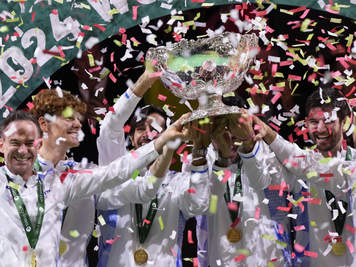 Italia Italia, Copa Davis. (Foto: Manu Fernández/AP)