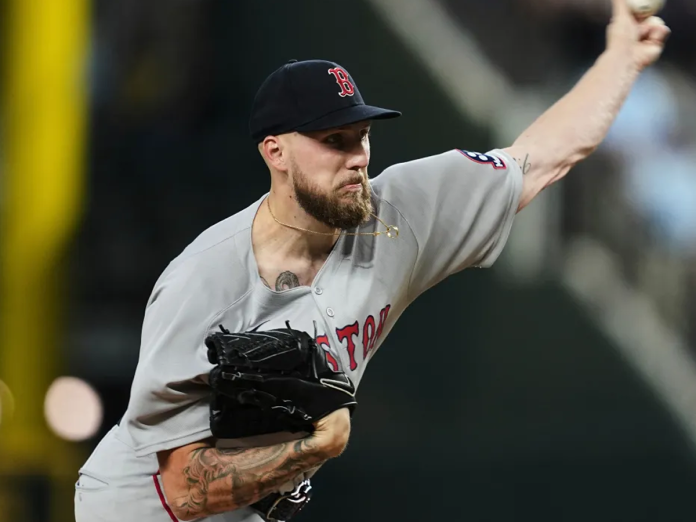 Garrett Crochet - Medias Rojas de Boston Garrett Crochet. (Foto: Tony Gutiérrez/AP) - Medias Rojas de Boston