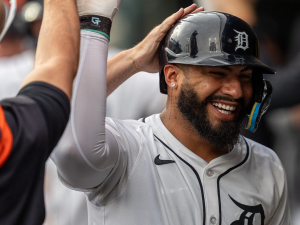 Gleyber Torres. (Foto: David Rodríguez Muñoz/Detroit Free Press)