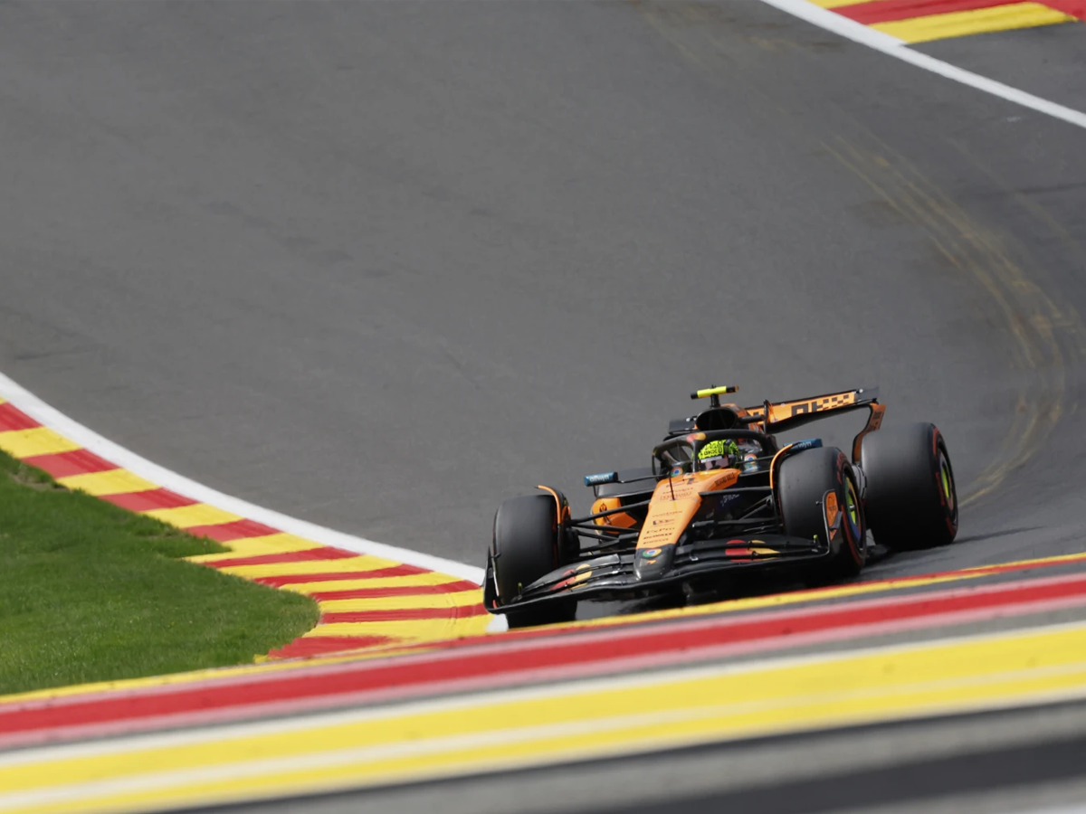 Norris se llevó la Pole y largará primero en Spa