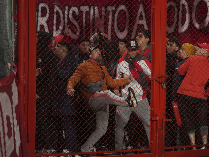 Aficionados de Independiente Aficionados de Independiente. (Foto: Gustavo Garelio/AP)