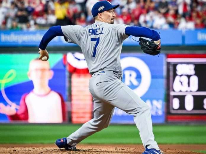 Blake Snell (Foto: Los Dodgers) Blake Snell (Foto: Los Dodgers)