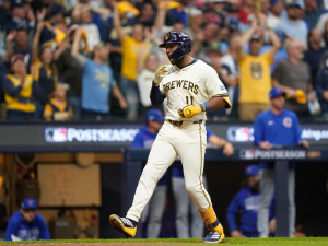 Jackson Chourio. (Foto: Kayla Wolf/AP)