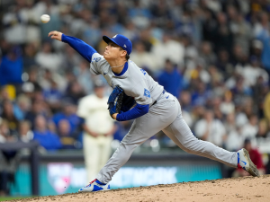 Yoshinobu Yamamoto. (Foto: Brynn Anderson/AP)