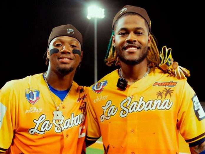 Ronald Acuña Jr. y Maikel García Ronald Acuña Jr. y Maikel García