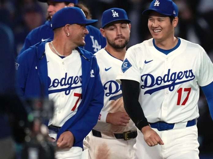 Shohei Ohtani-Miguel Rojas - Dodgers de Los Ángeles - MLB