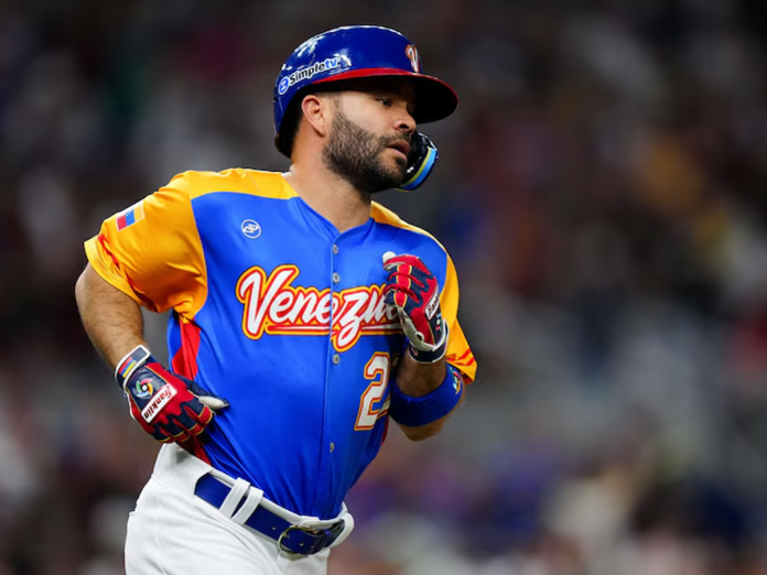 José Altuve. (Foto: Daniel Shirey/WBCI/MLB Photos via Getty Images)
