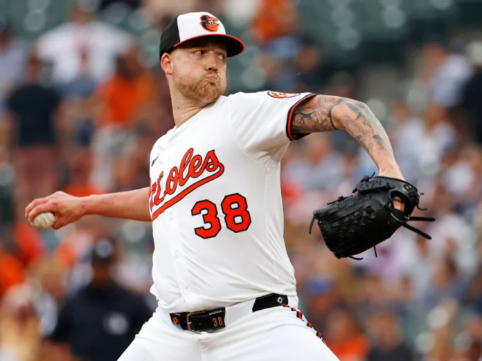 Kyle Bradish de Orioles de Baltimore Kyle Bradish de Orioles de Baltimore