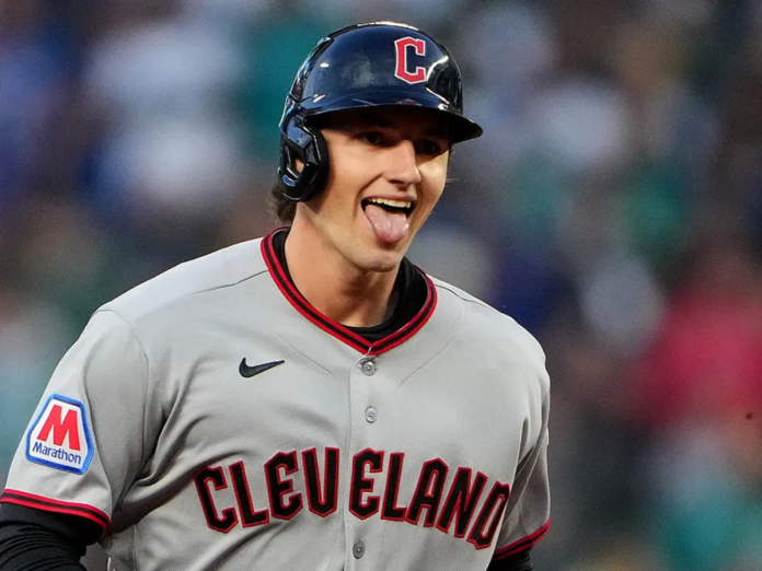 Chase DeLauter - Guardianes de Cleveland - MLB Chase DeLauter - Guardianes de Cleveland - MLB