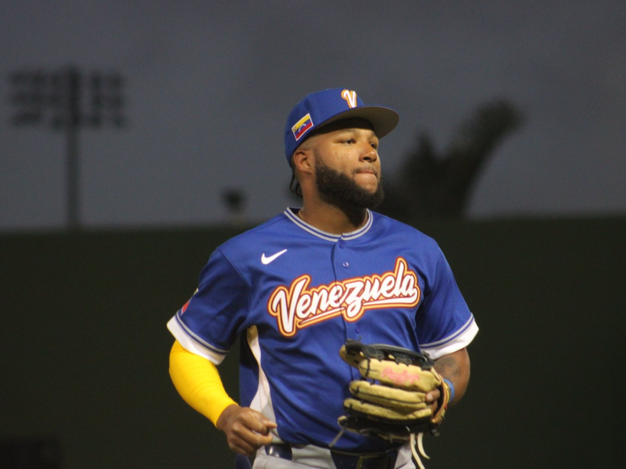 Jackson Chourio Jackson Chourio. (Foto: Guillermo Yaber Llanos/Prensa FEVEBEISBOL)