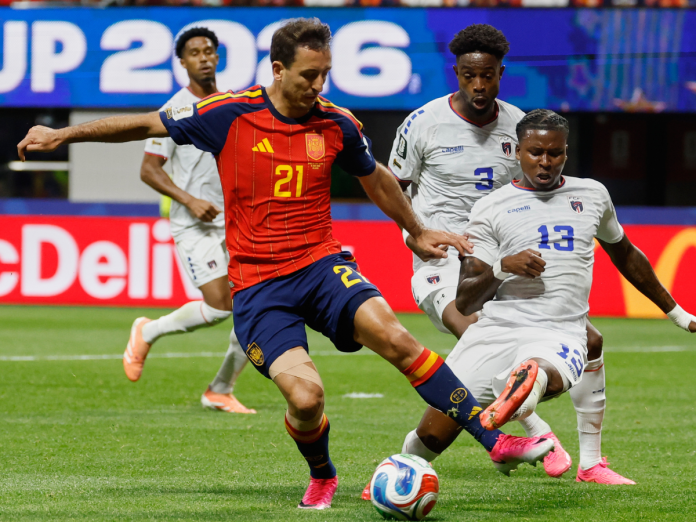 Cabo Verde Mikel Oyarzabal y Sidny Lopes Cabral. (Foto: Erik S. Lesser/AP)