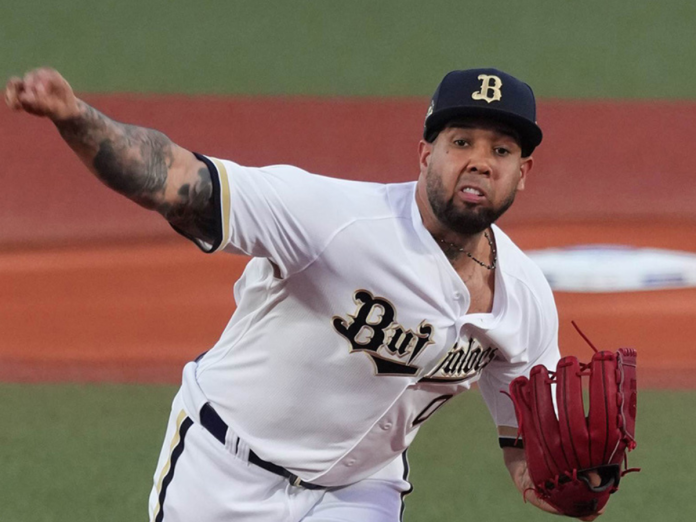 Anderson Espinoza. (Foto: Orix Buffaloes)