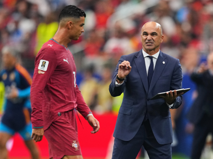 Roberto Martínez - Portugal - Cristiano Ronaldo Roberto Martínez - Portugal - Cristiano Ronaldo