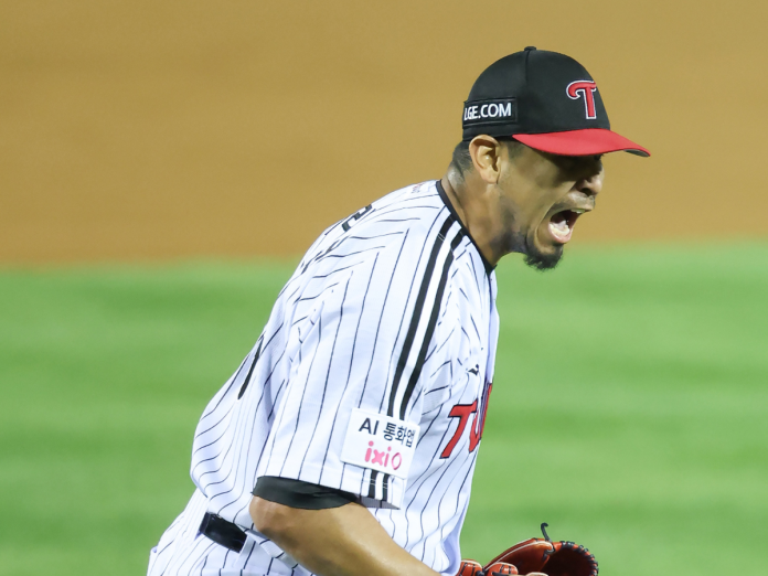 Carlos Carrasco Carlos Carrasco. (Foto: LG Twins)